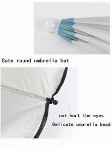 Beach Party <b>Umbrella</b> Sunshade <b>Outdoor</b> Steel Frame Customized Color Sunny & Rainy Use - Product Image 5