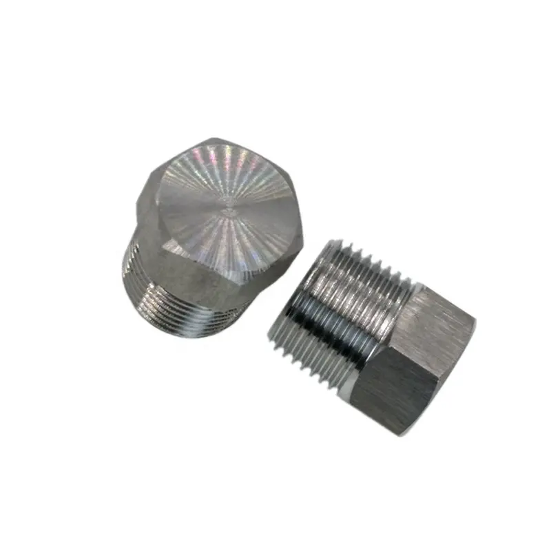 1/8 "1/4" 3/8" 1/2 "3/4" 1" BSP BSPT PT الذكر موضوع 304 الفولاذ المقاوم للصدأ رأس سداسية التوصيل في نهاية التوصيل موائم انابيب التوصيل