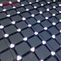 Pantalla LED XQD Personalizada WS2811 P50 SPI RGB Transparente, Resistente al Agua, con SDK para Señalización en Centros Comerciales, Tiendas Minoristas y Ascensores