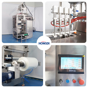 Machine à emballer les paquets de papier Machine à emballer les sachets de produits chimiques liquides Sac à lait Poche à eau - Product Image 5