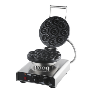 <span class=keywords><strong>Gaufrier</strong></span> électrique pliable, équipement de cuisine facile à utiliser, service à Donuts, <span class=keywords><strong>gaufrier</strong></span> de table - Product Image 2