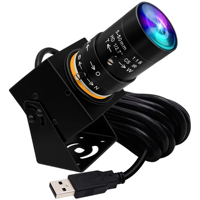 720P Web Kamerası CS Montajlı Manuel Zoom Odaklama Lensi Endüstriyel Gömülü USB Güvenlik Kamerası Mini Lightburn Kamera Raspberry Pi için