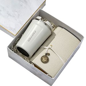 In 1 Box Business <b>Notebook</b> With Water Bottle Cup <b>Set</b> Custom Brand Logo Promotion Gift 2 Piece - Product Image 1