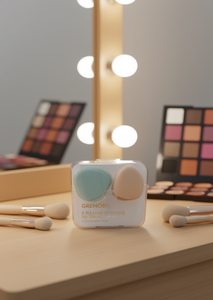 Juego de esponjas de maquillaje Grenobil, 6 piezas, herramienta de belleza facial para mezclar y aplicar - Product Image 2