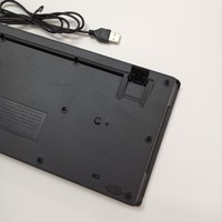 Keyboard kantor ukuran penuh desktop senyap berkabel USB/PS2 Keyboard kantor laris harga promosi