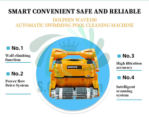Aspirateur robot dauphin automatique de piscines de jardin flambant neuf de haute qualité pour accessoires de piscines - Product Image 3