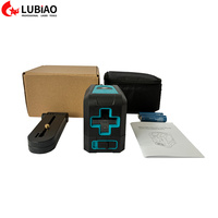 Niveau laser 2 lignes, mini format, étanche, antichoc, portable, outil de traçage croisé précis pour la construction et la rénovation