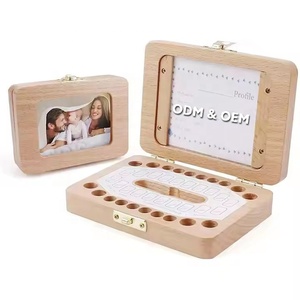 2025 nouveau en bois grand garçon fille bébé dent cheveux fœtaux cordon ombilical faisant boîte de rangement enfants créatif cadeau d'anniversaire petits cadeaux - Product Image 1