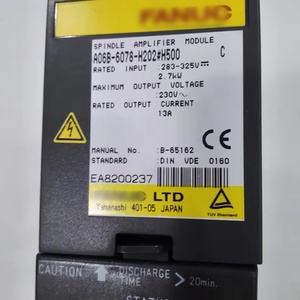 Original F ANUC A06B-6078-H202 # Amplificateur de broche H500 2,2 kW 24 A, 200-230 V CA pour système 0i-B - Product Image 5