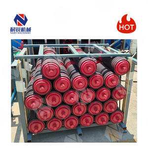 3 inch khai thác mỏ thép làm biếng Con lăn vành đai băng tải Nhà Máy Giá khai thác mỏ băng tải con lăn - Product Image 1