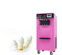 Fabricant de cône de crème glacée à rouleau doux commercial au prix le plus bas pour les entreprises. Machine à crème glacée idéale.