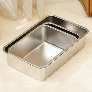 Purecook agrandir plus grande taille 60cm plus profond en acier inoxydable restauration hôtel <span class=keywords><strong>restaurant</strong></span> cuisine repas plateau de service dîner assiettes ensemble - Product Image 6