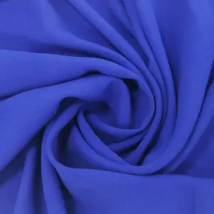 الكورية نسيج الكريب 120D عالية تمتد Habijabi الطحلب كريب solidTextile النسيج مصبوغ 100% البوليستر النسيج للنساء اللباس