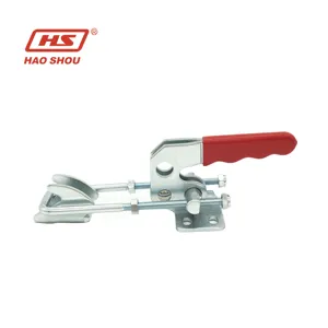 400 kg/880LB Clamp-Lieferant Haoshou manueller zincbeschichteter Latch-Typ Schalterklammer HS-40840 für Befestigungen