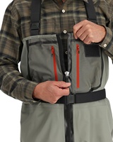 Waders de pêche Altman à 4 couches en nylon respirant avec fermeture éclair avant