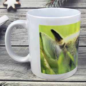 Taza de Cerámica Blanca Luminosa para Sublimación, Ecológica, Apta para Beber Directo, Ideal para Amantes de los Festivales, con Tapa, para Imprimir Fotos, Regalo - Product Image 3