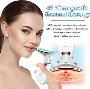 Masajeador Eléctrico Facial 7 en 1 Frío y Caliente para <span class=keywords><strong>Lifting</strong></span> de Cara y Cuello Dispositivo de Belleza Multifuncional para el Cuidado de la Piel - Product Image 6