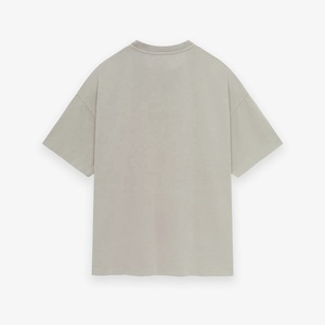Camisetas de Running de Algodón 100% de Alta Calidad para Hombre, Diseño Gráfico Personalizado al por Mayor, 250 g/m², Camiseta de Lujo para Hombre - Product Image 2