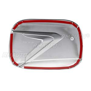 ฝาครอบถังน้ำมันเชื้อเพลิงโครเมียม ABS สำหรับตกแต่งรถยนต์ ป้องกันฝาถังน้ำมันเชื้อเพลิง สำหรับฮุนได พาลิเซด ปี 2019-2020 อุปกรณ์ตกแต่งรถยนต์ - Product Image 4