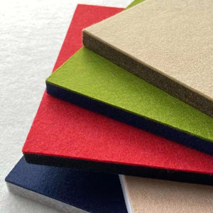 Fonoassorbente deflettori acustici pannello di parete in tessuto personalizzato a buon mercato prezzo all'ingrosso pannello acustico in tessuto - Product Image 1