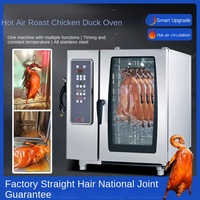 Circulation d'air chaud de four électrique d'acier inoxydable 304 commercial pour l'équipement de boulangerie lavable de volaille de canard de poulet rôti