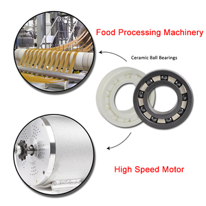 Rodamiento de Bolas de Ranura Profunda Híbrido de Cerámica de Alta Precisión P2 de Alta Velocidad, Rodamiento de Motor Sellado de 90 mm de Diámetro Interior para <span class=keywords><strong>Restaurante</strong></span> - Product Image 4