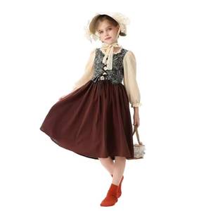 Disfraz de Princesa Medieval Europea Vintage para Niñas, Estilo Granja Pastoral, para Halloween - Product Image 6