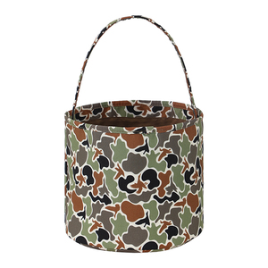 Venta al por mayor de cestas de camuflaje personalizadas para niños, Cubo de dulces, huevo, tela suave, bolsa de almacenamiento por sublimación, cubos deportivos de Pascua - Product Image 6