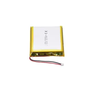 Batería Lipo de polímero 905450 recargable personalizada GEB con PCB y conector 3,7 V 3300mAh batería de litio