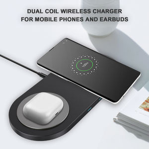 Hot Verkoop Bureau 15W Draagbare Telefoon Opladers Draadloze Oplader <span class=keywords><strong>3</strong></span> In Een Bijzettafel Met Draadloze Oplader - Product Image 5