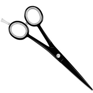 กรรไกรตัดผมมือขวา สแตนเลสอย่างดี คมกริบ ด้ามจับยางตรง คุณภาพสูง - Product Image 3