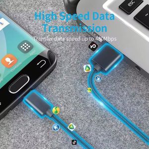 1m <b>Fast</b> <b>Charging</b> Usb <b>c</b> Phone <b>Cable</b> Nylon Braided Data <b>Cable</b> <b>Type</b>-<b>c</b> <b>Charging</b> <b>Cable</b> - Product Image 5
