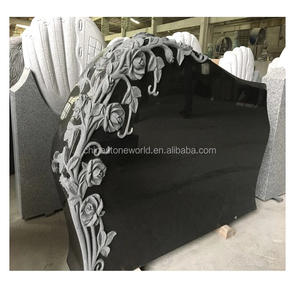 Cimetière Jardin Rose Sculpté <span class=keywords><strong>Granit</strong></span> Marbre Pierre Naturelle Pierre Tombale Monument - Product Image 1