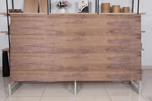 Plaques de placage de noyer coupées en quart, grain de bois naturel, écologiques, bonne flexibilité, fournisseur de haute qualité - Product Image 4