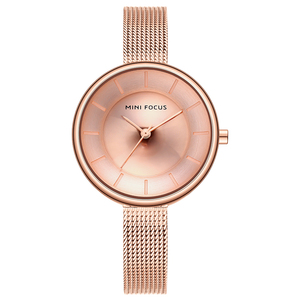 MINI FOCUS MF0331L lusso made <span class=keywords><strong>in</strong></span> prc signora segnatempo costume acciaio cinturino acqua resistere bling semplice orologio da polso set - Product Image 3