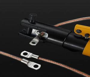 SC16-8 Nicht isolierte 600V verzinnte Kupfer-Autobatteriekabelklemmen, elektrische Kabelverbinderklemmen - Product Image 5