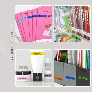 Etiquetas Adhesivas Personalizables con Nombre, Impresas en Color A4, Resistentes al Agua, Ecológicas, para Marcar Tareas, Libros, Grupos, Etiquetas Adhesivas Secas - Product Image 3