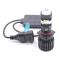 CAR-REFINE T03 Proyector LED 110W 13000Lm Bombilla LED H4 H7 H8 9005 9006 Proyector con Lente H7 360 Grados Canbus Faro LED H11