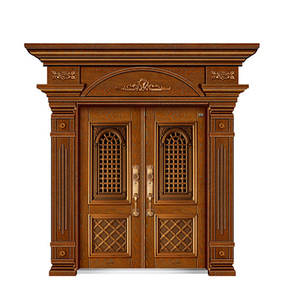 Porte d'entrée simple, double, à l'extérieur, de villa - Product Image 5