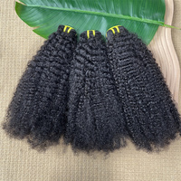 Meilleures ventes : Mèches de cheveux humains 100% bruts cambodgiens Kinky Curly 4A4B4C4D, cuticules alignées, qualité 12A, lots de cheveux vierges Afro Kinky Curly 4C
