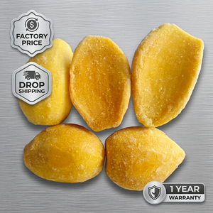 Industrial Bulk IQF Vacuum Pack Frozen Mango Portion Sun Ripened Flesh Water Preservation Confectionery Application Vietnam 100% - Product Image 1