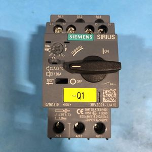 ซีเมนส์ ซีริอุส 3RV2021-1JA10 เครื่องป้องกันมอเตอร์แบบ 3 โพล 690V AC 7-10A ไบเมทัลลิก - Product Image 1