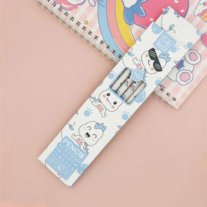 Lápices de Dibujos Animados, 10 Piezas, para Estudiantes de Primaria, HB con Borrador - Product Image 6