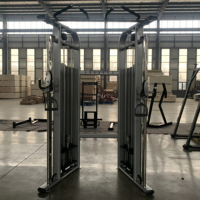 Equipo de Ejercicio Multifuncional Comercial de Fabricación China, Polea Doble Ajustable, Cable Cruzado, en Venta