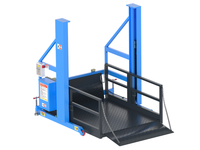 Plateforme élévatrice mobile hydraulique portable de 2 tonnes pour chargement et déchargement, quai de chargement mobile, plateforme élévatrice électrique