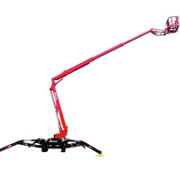 Novo Elevador Aéreo Articulado Tipo Aranha FASTER LIFT com Capacidade de Carga de 300kg, Multifuel, 10m-20m, Elevador de Trabalho Aéreo com Lança de 36m Máx.