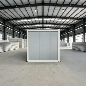 Maison conteneur pliable à déploiement rapide, assemblage modulaire pour l'hébergement <span class=keywords><strong>temporaire</strong></span> sur chantier - Product Image 2