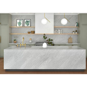 TMZ STONE ODM OEM ท็อปโต๊ะเครื่องแป้งควอตซ์ประดิษฐ์ตกแต่งสไตล์โมเดิร์น คุณภาพสูง 6042 คอนกรีตลักซ์ สำหรับการออกแบบตกแต่งภายในห้อง - Product Image 3