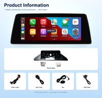 Linux-System 12,3-Zoll 10,25-Zoll 1920*720 Bildschirm für BMW 5er Serie G30 G31 F90 EVO Kabelloses CarPlay Auto-Videoplayer