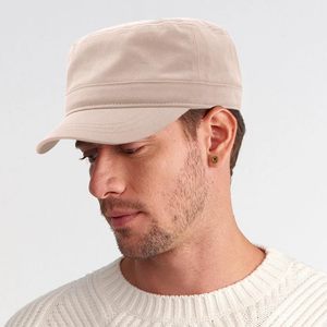 หมวกกีฬา5แผงคลาสสิกสำหรับทุกเพศหมวกแบบปรับได้หมวกนักเรียนนายร้อยแบบเรียบหมวกระบายอากาศกลางแจ้ง - Product Image 2